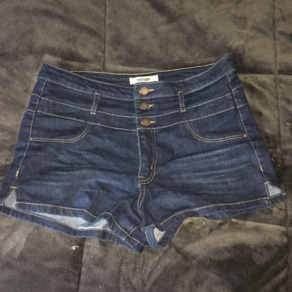 high waisted shorts size 12
